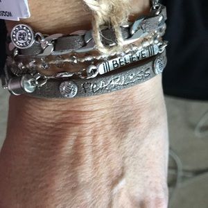 Good Works leather bracelet.